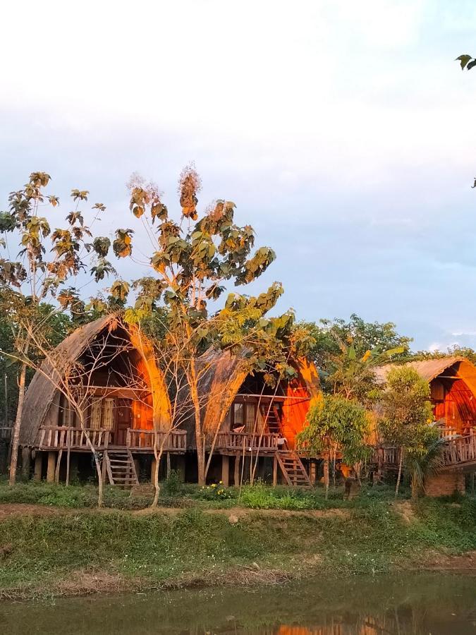 Rice Straw Green Lodge- Resort Quan Tom Exterior foto