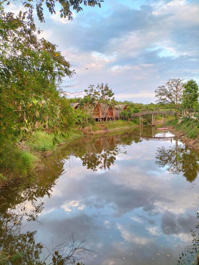 Rice Straw Green Lodge- Resort Quan Tom Exterior foto