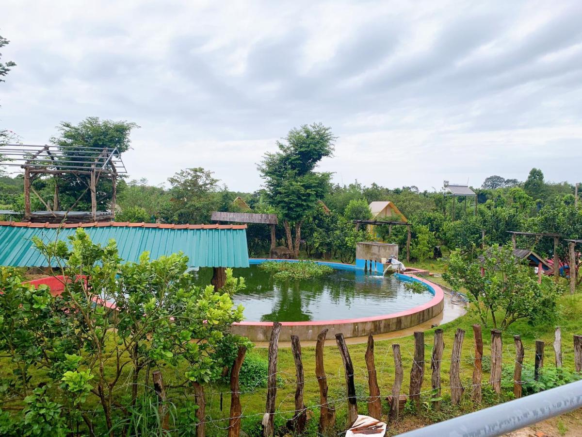 Rice Straw Green Lodge- Resort Quan Tom Exterior foto