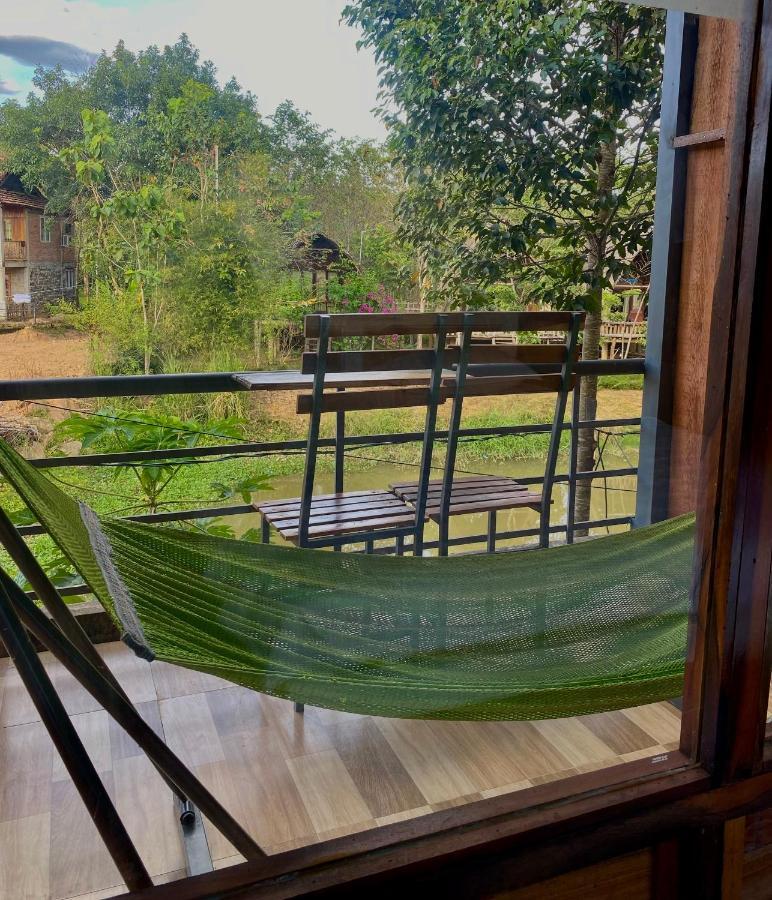 Rice Straw Green Lodge- Resort Quan Tom Exterior foto