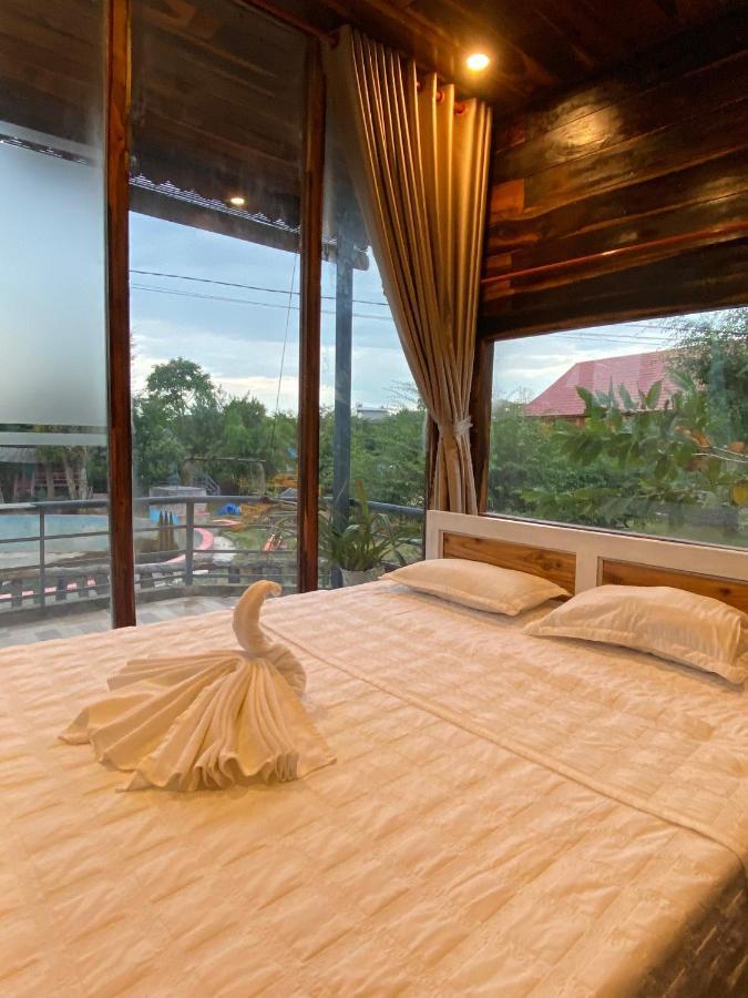 Rice Straw Green Lodge- Resort Quan Tom Exterior foto